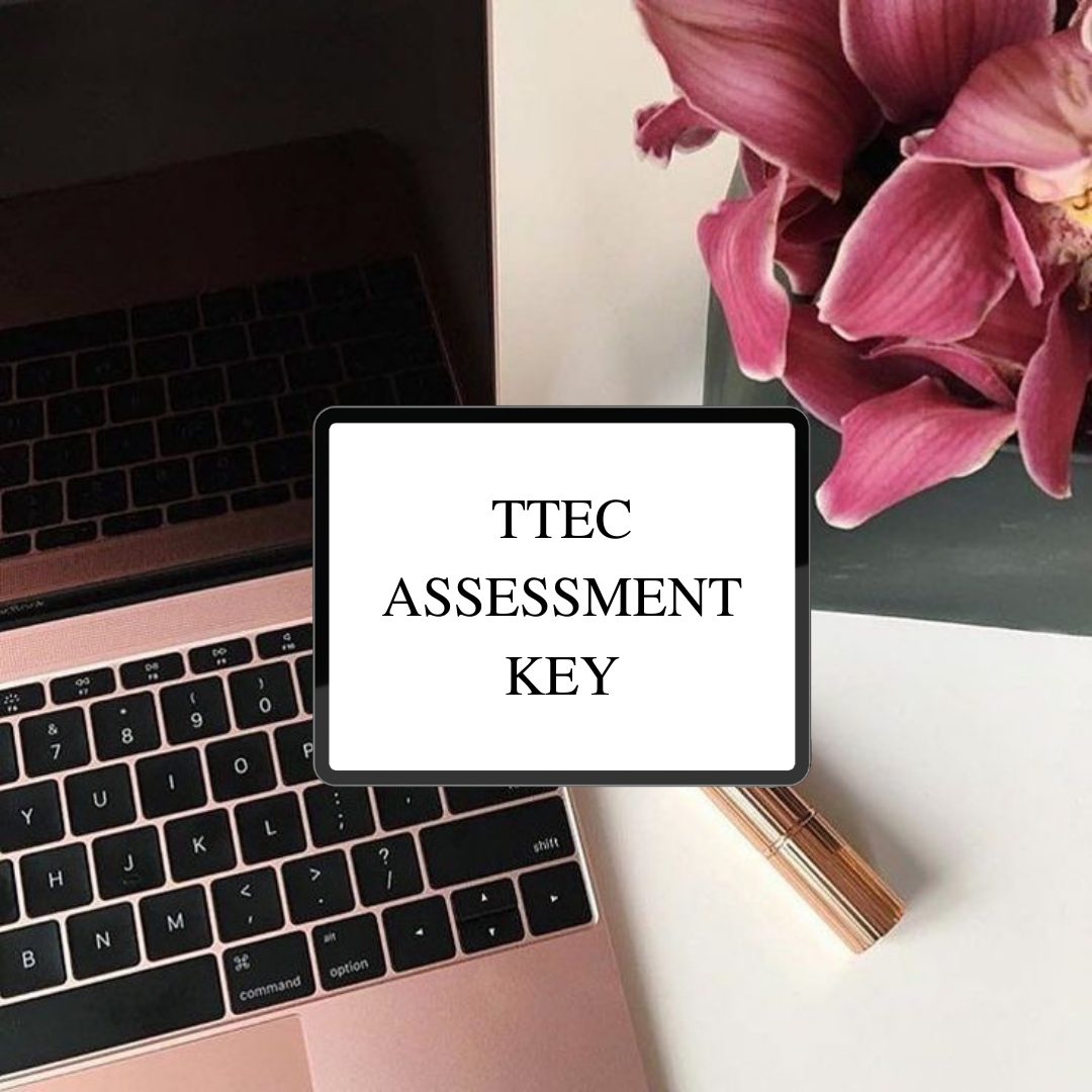 TTEC Assessment Key – TheCMcollection