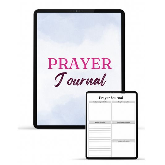 Prayer Journal Planner