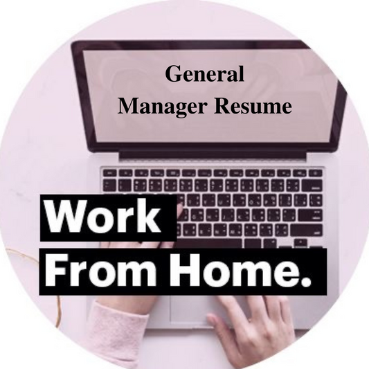 Remote General
Manager Resume